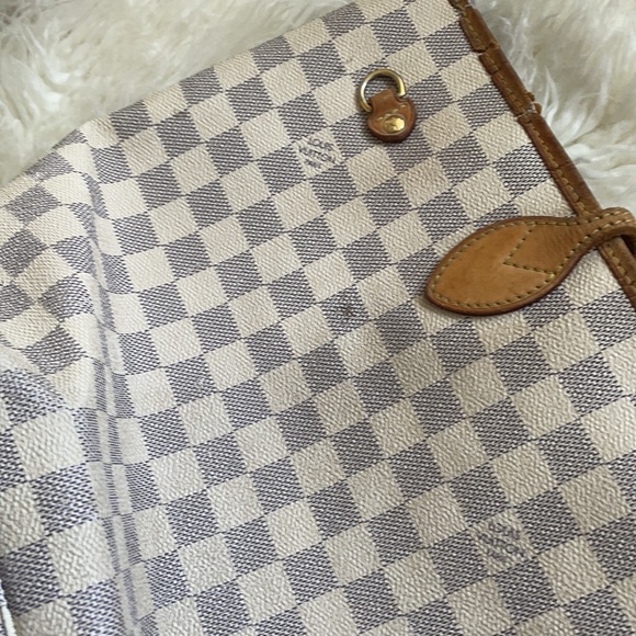Louis Vuitton Damier Azur MM Neverfull - Picture 17 of 17